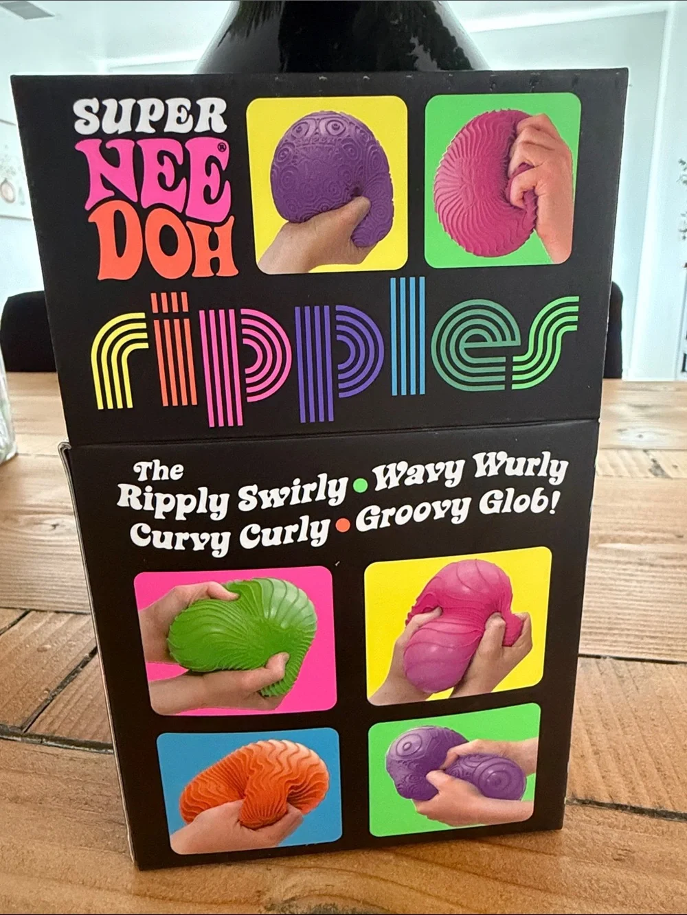 Super NeeDoh Ripples Green Sensory Toy by Schylling